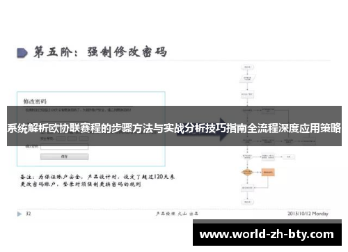 系统解析欧协联赛程的步骤方法与实战分析技巧指南全流程深度应用策略