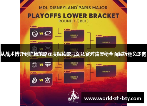 从战术博弈到临场策略深度解读欧冠淘汰赛对阵奥秘全面解析胜负走向 从战术博弈到临场策略深度解读欧冠淘汰赛对阵奥秘全面解析胜负走向
